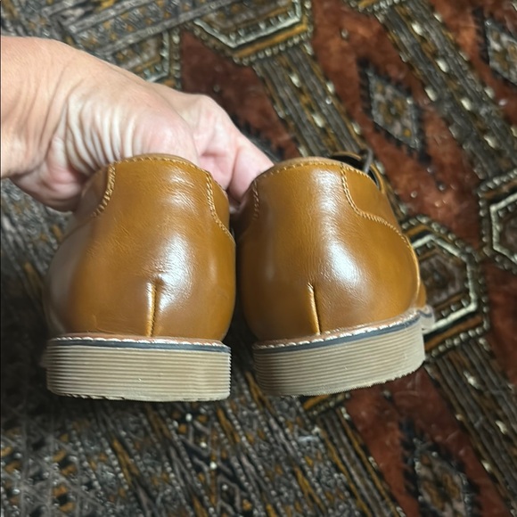 Steve Madden Brown Leather Men's Shoes - Picture 3 of 6